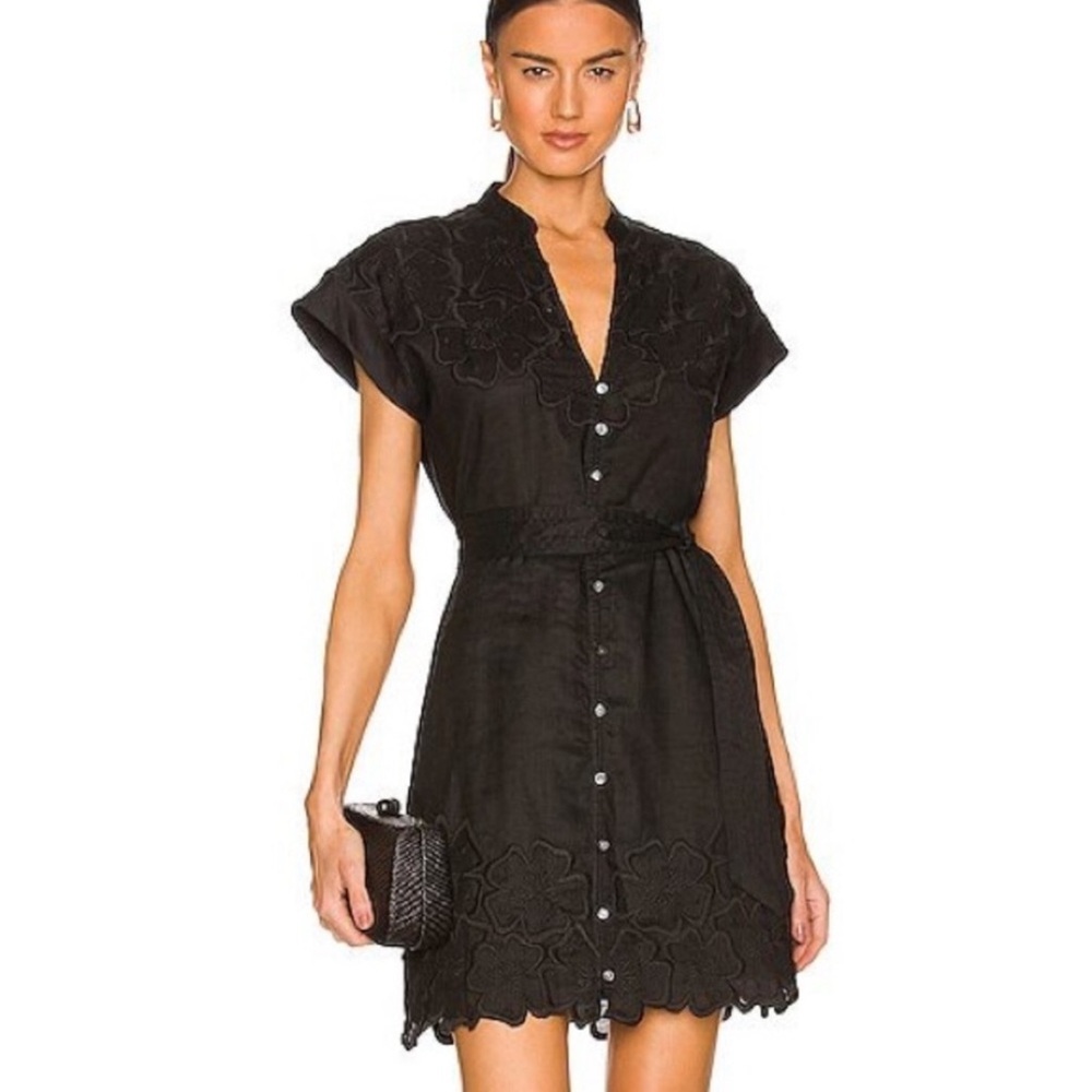 NWT Veronica Beard Archie Embroidered Dress